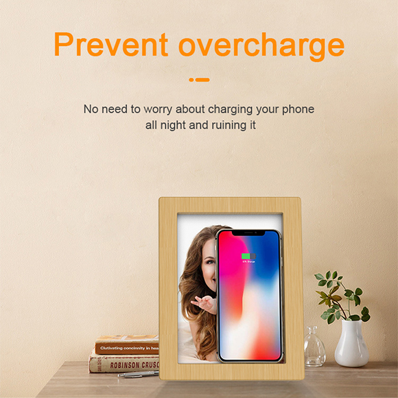 New private mould unique Photo Frame qi iphone 11 wireless charging LWS-6012